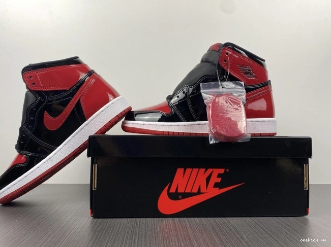Onekick 1 OG Jordan Air 555088-063 High Bred Patent 0524